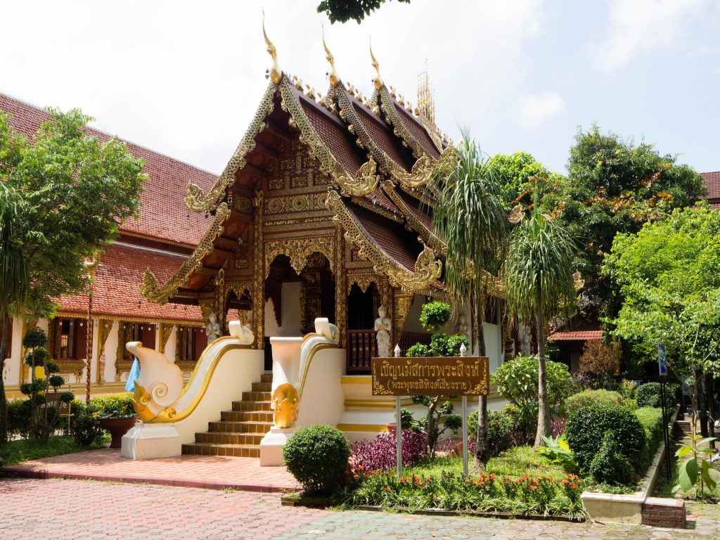 Tempel i Chiang Rai
